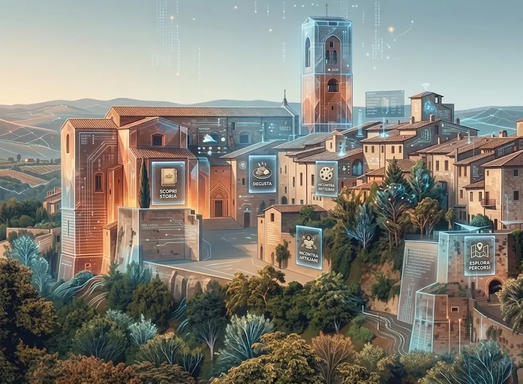 Tela borgo phygital